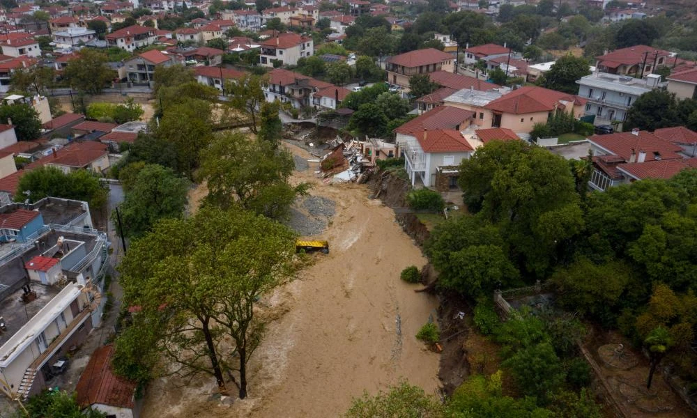 Κατεπείγουσα μελέτη του ΥΠΕΝ για τις επιπτώσεις της κακοκαιρίας Daniel στη Θεσσαλία